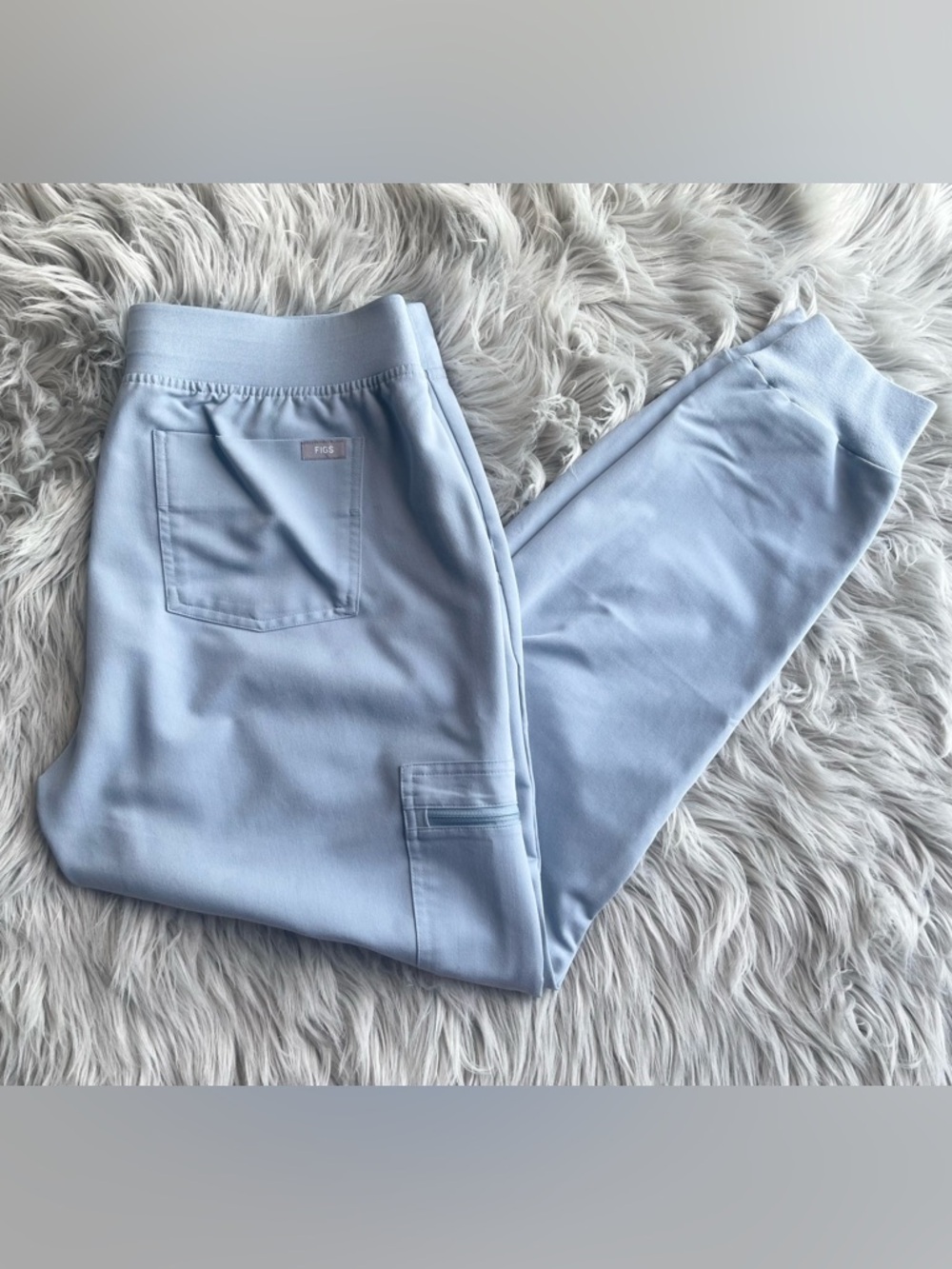 FIGS Dusty Blue scrubs set